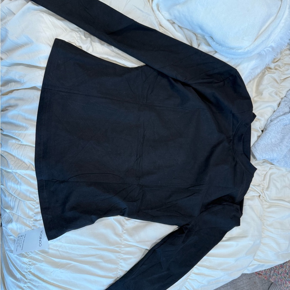 Chico's Black Long Sleeve Top